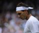 Rafael Nadal lors de son entrée en lice à Wimbledon 2011 