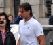 Rafael Nadal est allé fêter son triomphe de Roland-Garros 2011 à Disneyland Paris, le 6 juin 2011. Ses proches et sa petite amie Xisca Perello en étaient.