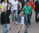 Rafael Nadal est allé fêter son triomphe de Roland-Garros 2011 à Disneyland Paris, le 6 juin 2011. Ses proches et sa petite amie Xisca Perello en étaient.