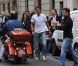 Rafael Nadal est allé fêter son triomphe de Roland-Garros 2011 à Disneyland Paris, le 6 juin 2011. Ses proches et sa petite amie Xisca Perello en étaient.