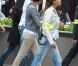 Rafael Nadal est allé fêter son triomphe de Roland-Garros 2011 à Disneyland Paris, le 6 juin 2011. Ses proches et sa petite amie Xisca Perello en étaient.