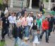 Rafael Nadal est allé fêter son triomphe de Roland-Garros 2011 à Disneyland Paris, le 6 juin 2011. Ses proches et sa petite amie Xisca Perello en étaient.