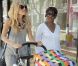  Rachel Zoe en train de faire du shopping pour son fils Skyler  chez Bonpoint à Los Angeles, le 23 juin 2011. 