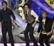 Rupert Grint, James et Oliver Phelps, invités de l'émission El Hormiguero à Madrid en Espagne le 29 juin 2011