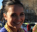  Valérie Bègue, Miss France 2008 lors du Rallye Aïcha des Gazelles à Sete en mars 2011 