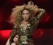 Beyoncé à Glastonbury, le 25 juin 2011.