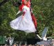 Lady Gaga en plein Central Park pour Good Morning America , le 27 mai 2011.