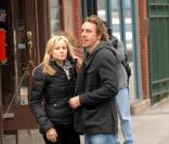 Kristen Bell et Dax Shepard à New York, le 11 mai 2008