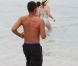 Connor, le fils adoptif de Tom Cruise, a bien profité de ce week-end en famille. Miami, 3 Juillet 2011