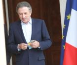 Michel Drucker a assisté à la décoration d'Anna Wintour par Nicolas Sarkozy le 6 juillet 2011 à l'Elysée.