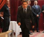 Nicolas Sarkozy a décoré Anna Wintour et Jeannie Longo le 6 juillet à L'Elysée 