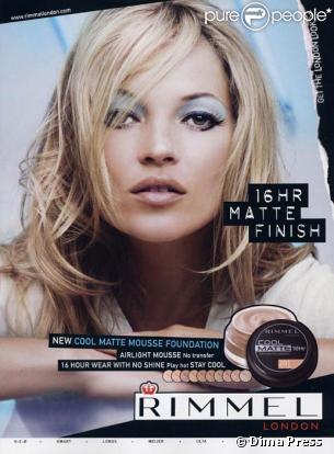 kate Moss pour Rimmel