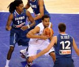 Mickaël Gelabale (photo : avec les Bleus au Mondial 2010 en Turquie) a eu la douleur de perdre son père en juillet 2011, quelques jours avant le début de la préparation pour l'Euro.
