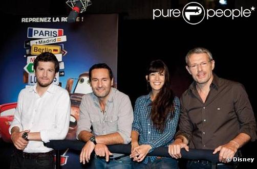 Photo des coulisses du doublage de Cars 2