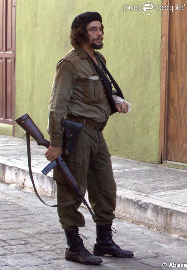 Benicio Del Toro sur le tournage de Che