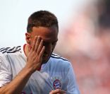 Franck Ribéry à Hambourg le 7 mai 2011<br />