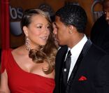 Mariah Carey et Nick Cannon, à Los Angeles, en janvier 2010.