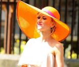 Katherine Kelly lors du mariage de Zara Phillips et de Mike Tindall, le 30 juillet 2011, à Edimbourg, en Ecosse.