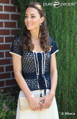 Kate Middleton en juillet 2011. 
