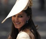 Kate Middleton au mariage de Zara Phillips, en juillet 2011. 