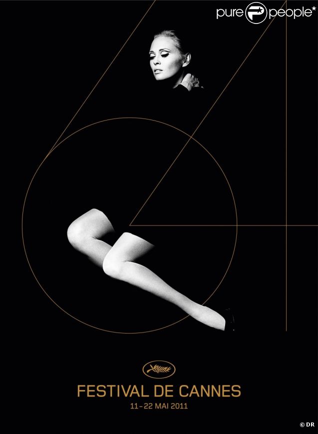 Affiche du festival de Cannes 2011 avec Faye Dunaway.