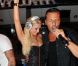 Paris Hilton et Jean-Roch font la fête au VIP Room, à Saint-Tropez. Août 2011