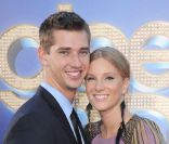 Heather Morris et son boyfriend Taylor Hubbell à l'avant-première de  Glee ! On tour - 3D , à Los Angeles, le 6 août 2011.