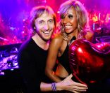 David et Cathy Guetta à la soirée F*** Me I\'m Famous au Gotha Club à Cannes, le 7 août 2011
