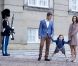 Avant de partir pour son premier jour de classe à l'école primaire de Gentofte, vendredi 12 août 2011, le prince Christian, 5 ans, fils du prince Frederik et de la princesse Mary de Danemark, a posé devant le palais d'Amalienborg et répondu avec impertinence aux questions des journalistes.