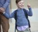 Prêt pour son premier jour de classe à l'école primaire de Gentofte, vendredi 12 août 2011, le prince Christian, 5 ans, fils du prince Frederik et de la princesse Mary de Danemark, a posé devant le palais d'Amalienborg et répondu avec impertinence aux questions des journalistes.
