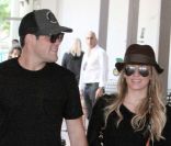 Hilary Duff est enceinte ! Ici avec son mari Mike à Los Angeles en août 2011