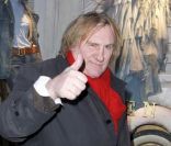 Gérard Depardieu en avril 2010 à Paris