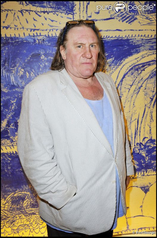Gérard Depardieu en juin 2011 à Paris