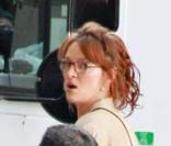 Uma Thurman sur le tournage de Motherhood