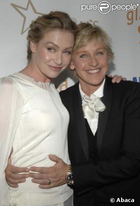 Portia de Rossi et Ellen DeGeneres