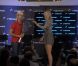 Novak Djokovic en Maria Sharapova ET la vraie Maria Sharapova associés pour promouvoir la raquette Head Youtek. Août 2011.