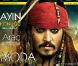 Johnny Depp, ou plutôt Jack Sparrow, en couverture de Sah Bazaar . Mai 2011.