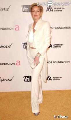 Sharon Stone sait faire le ménage