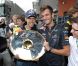 Sebastian Vettel a remporté son septième grand prix de la saison à Spa-Francorchamps en Belgique le 28 août 2011