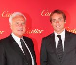 Le CEO et Président de Cartier International Bernard Fornas et le Directeur Général de Cartier Suisse ont présenté à leurs invités l'exposition Cartier Time Art au musée Bellerive de Zürich le 31 août 2011 