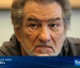Eddy Mitchell et Nikos Aliagas sur Europe 1, le 2 septembre 2011.