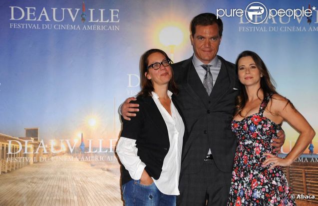 Bill Murray, Linda Cardellini et Michael Shannon lors du photocall de Return, le 3 septembre 2011. 
