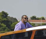 <p>Laurence Fishburne, à Venise, le 3 septembre 2011.</p>