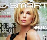 Charlize Theron en couverture du magazine turque D-Smart. Mars 2010.<br />