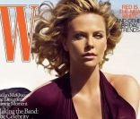 La superbe Charlize Theron en couverture du magazine W de juin 2008.<br />