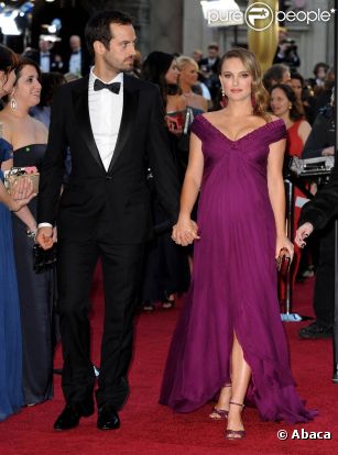 Benjamin Millepied et Natalie Portman en février 2011. 