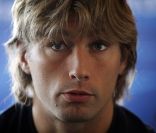 Dimitri Szarzewski détendu à quelques heures du coup d'envoi de la Coupe du Monde de rugby en Nouvelle Zélande qui se déroulera du 9 septembre au 23 octobre