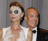 Sarah Marshall et Jean-Claude Jitrois lors de la soirée de lancement de la nouvelle collection  Montblanc 