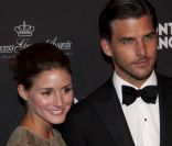 Olivia Palermo et son compagnon lors de la soirée de lancement de la nouvelle collection  Montblanc 