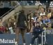 Serena Williams avait déjà été condamnée par le passé à une amende pour avoir menacé une arbitre lors de la demi-finale de l'US Open 2009 face à Kim Clijsters